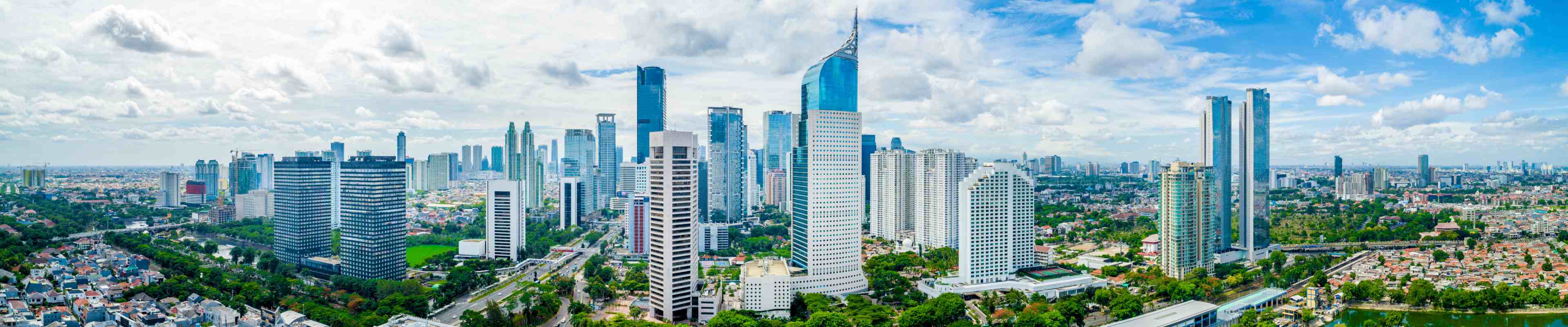 Jakarta City Skyline