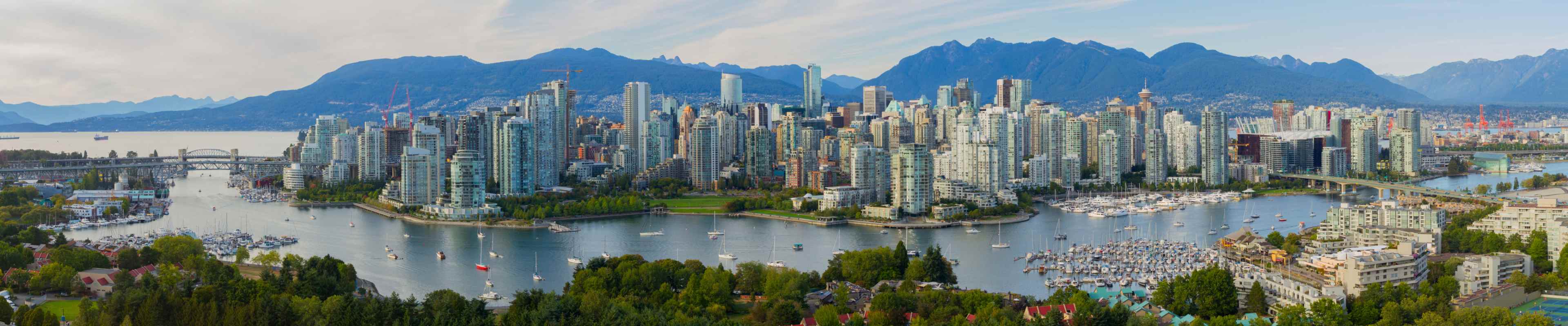 Panorama of Vancouver B.C.